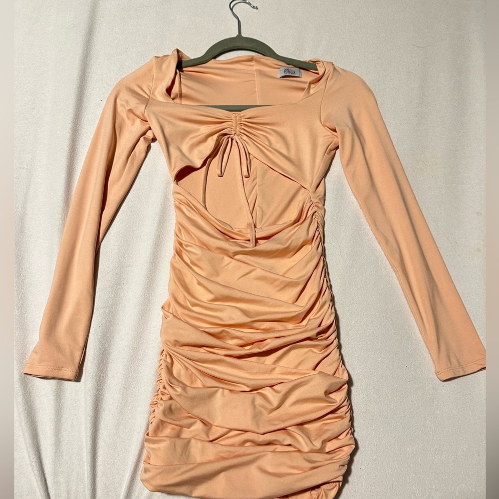 Oh Polly. Coral/pink dress/ US size small